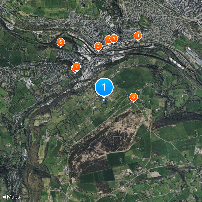 Sowerby Bridge Map