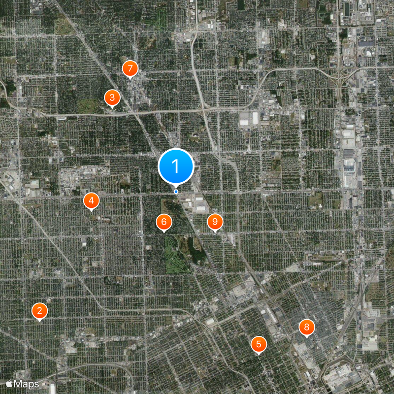 Metro Detroit Map