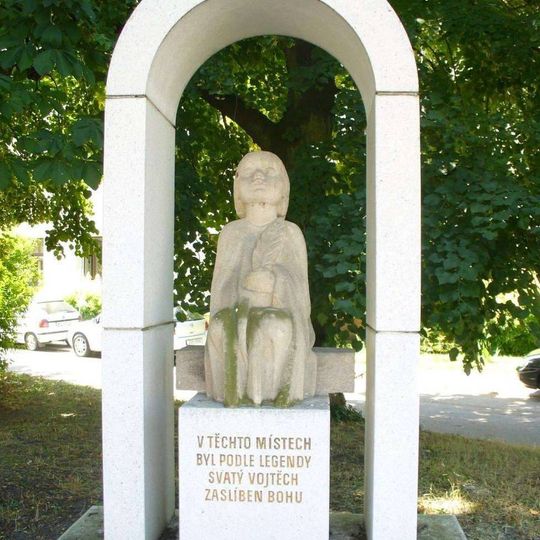 Pomník Zaslíbení svatého Vojtěcha v Libici nad Cidlinou