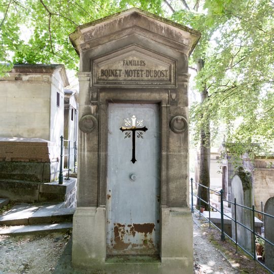 Grave of Boinet-Motet-Dubost