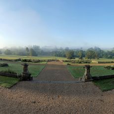 Retaining Walls, Piers, Balustrading, Urns And Figures To Garden Of Orchardlea House
