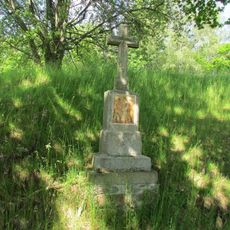 Kříž na křížové cestě v Třešti - 10. Zastavení