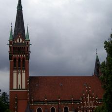 Sacred Heart church in Olsztyn