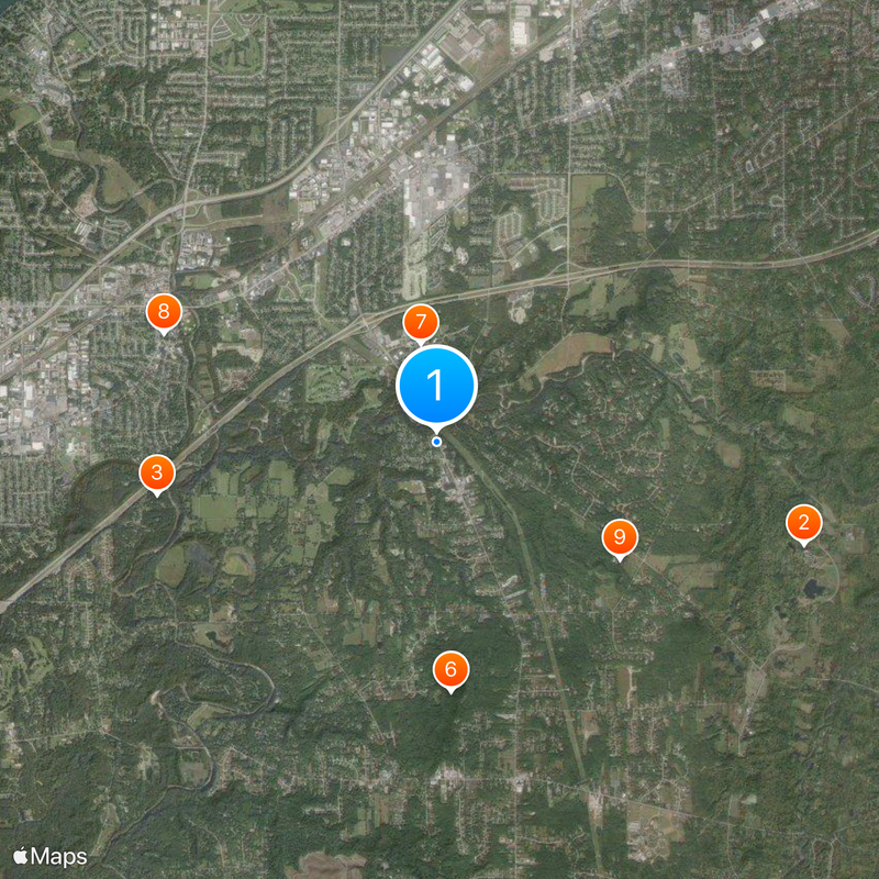 Kirtland Temple Mappa