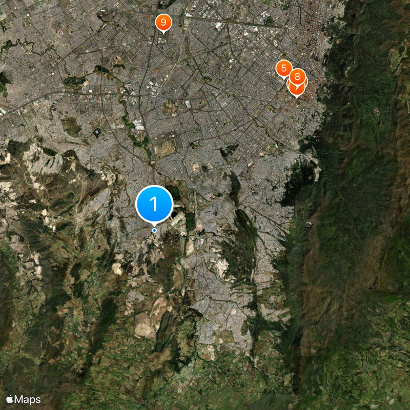 Ciudad Bolívar Mapa