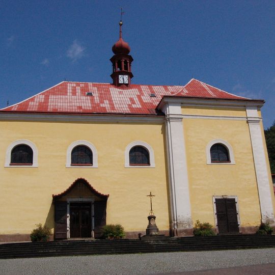 Church of the Seven Joys of the Virgin Mary in Malé Svatoňovice