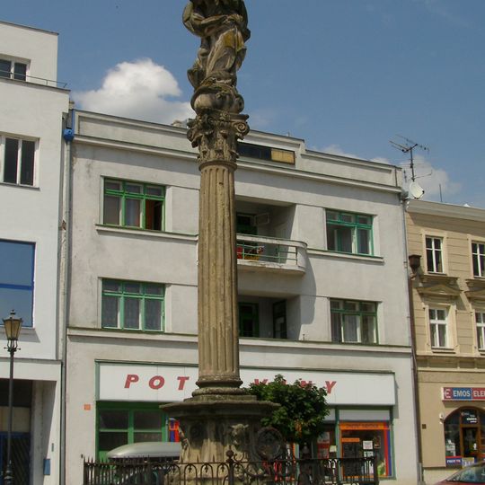 Maria column in Hranice