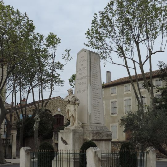 Ginestas war memorial