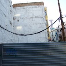 Ceramic panel of a Tartane at 2 Norberto Piñango street