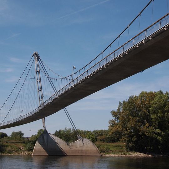 Herrenkrug pedestrian bridge
