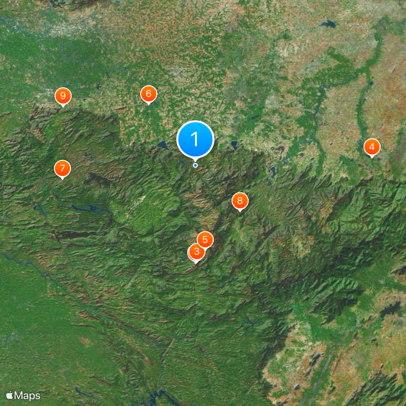 Anaimalai Tiger Reserve Map