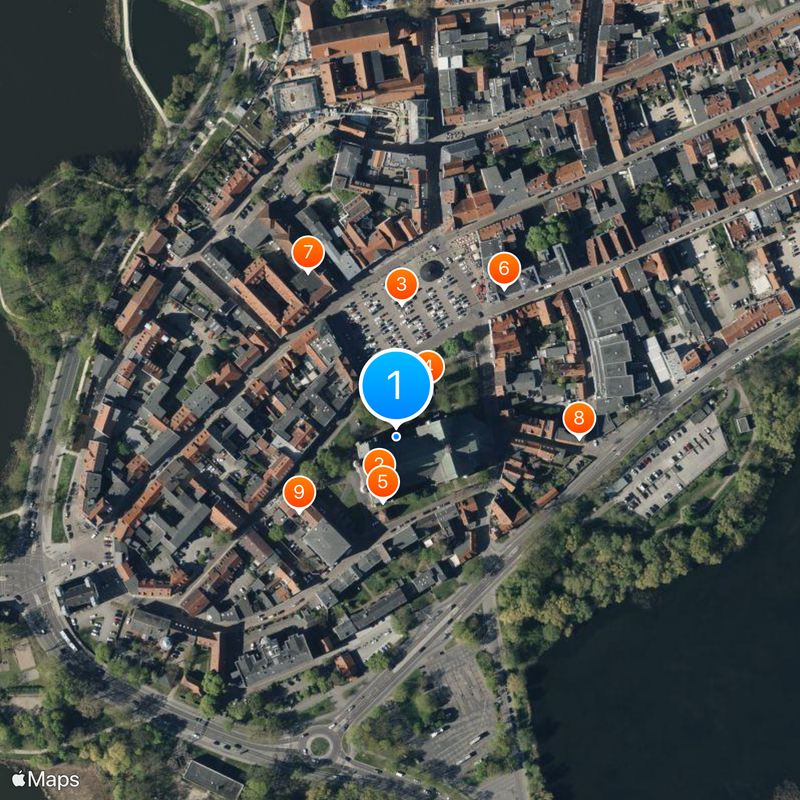 St. Mary's Church Map