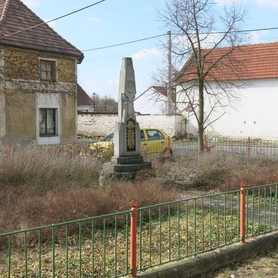 Pomník padlým v 1.světové válce ve Velkém Borku