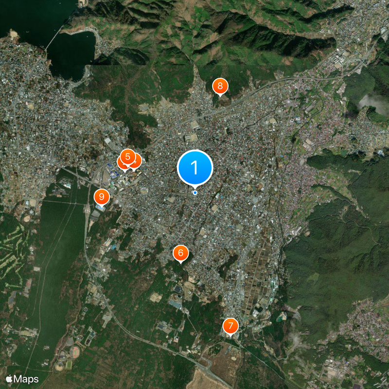 Mt. Fuji Station Map