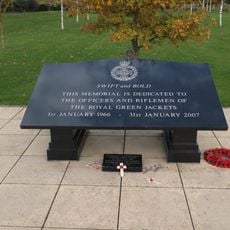 National Memorial Arboretum, Royal Green Jackets Memorial