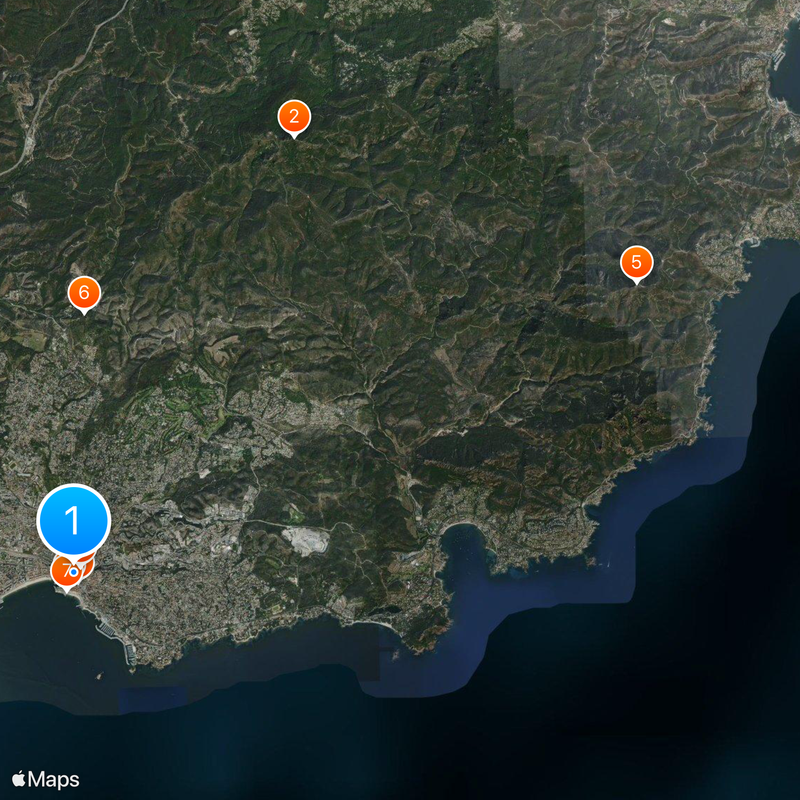 Saint-Raphaël Carte