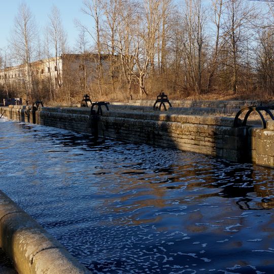 Ladoga Canal old mouth lock