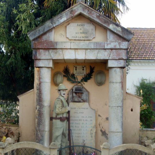 Monument aux morts de Banos
