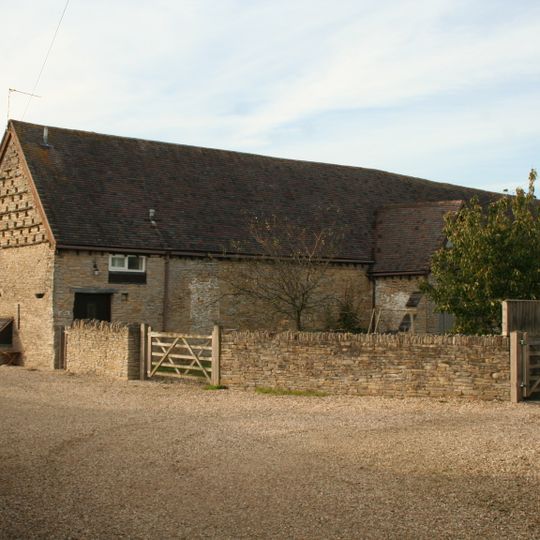 Barn To Rear Of Old Farmhouse