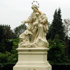 Figur Hl. Maria mit Jesus und Johannes