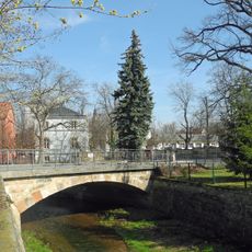 Stone arch bridge in Lockwitz