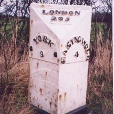 Milestone To North Of Warehill Lane At Ngr 527 636