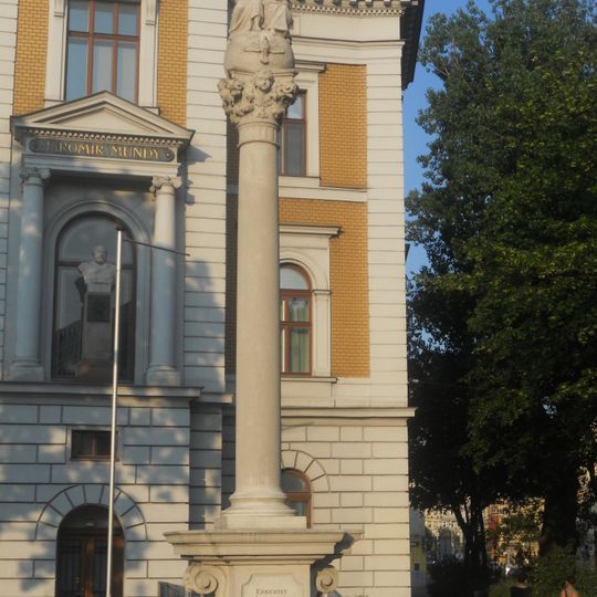 Trinity column, Radetzkystraße 1, Landstraße