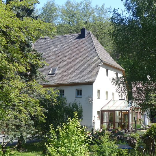 Eine ehemalige Mühle im Weiler Schweinsmühle