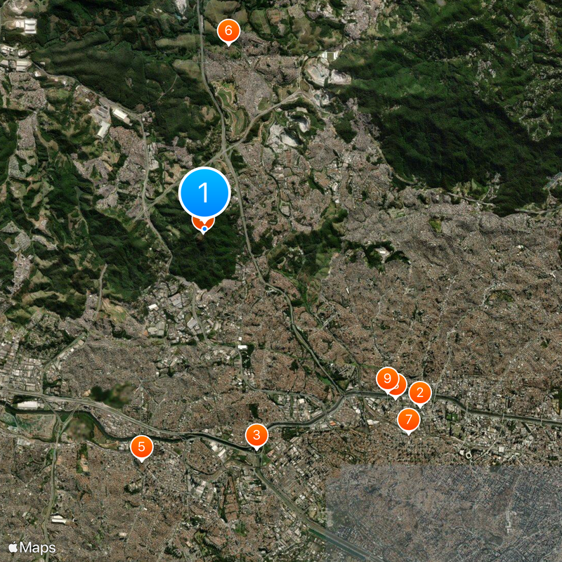 Pico do Jaraguá Map