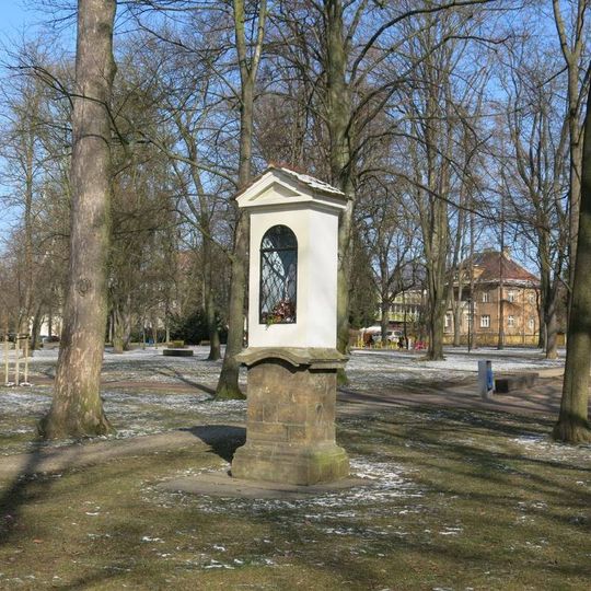 Kaplička v Jiráskových sadech v Litoměřicích