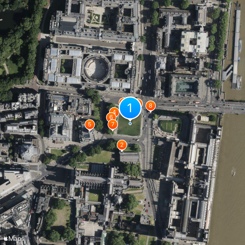 Parliament Square Carte