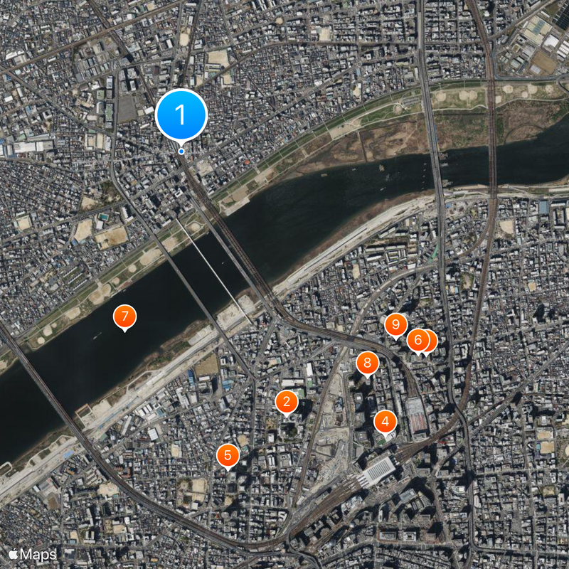 Jūsō Map
