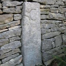 Boundary Stone At Ngr Ny 98635454
