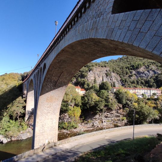 Viaduc ferroviaire Amélie-les-Bains