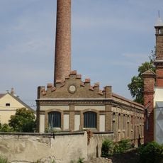 Office and warhouse building of the former canning factory for the military