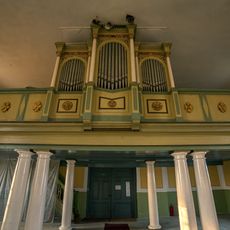Pipe organ of Lutheran church in Ēvele