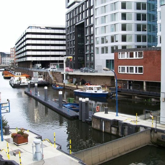 Alster river locks