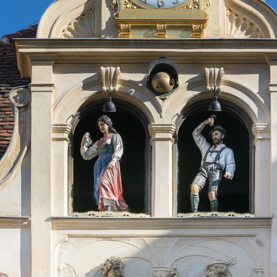 Glockenspiel am Glockenspielhaus, Graz