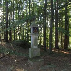 Boží muka na křížové cestě u Kamenice nad Lipou - 11. zastavení