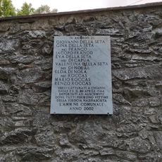 Targa Commemorativa Deportazione Famiglia Della Seta