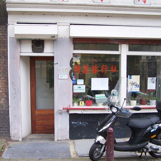 Pand met gevel onder punttop