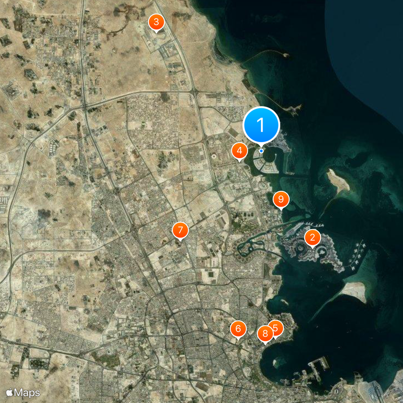 Lusail Mapa