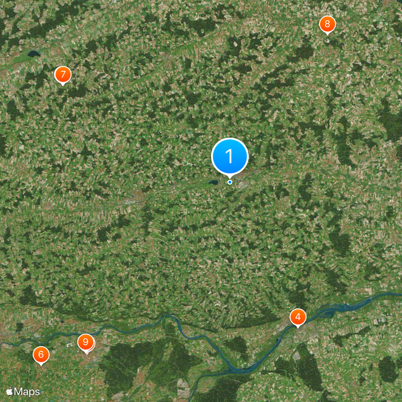 Landkreis Rottal-Inn Karte