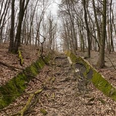 Extinct staircase in the Krč Forest