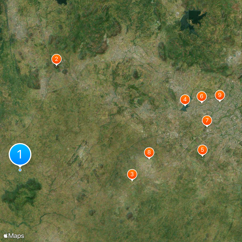 University of Abuja Map