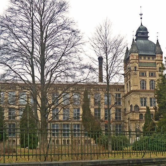 Přádelna Johanna Priebsche - Klášter