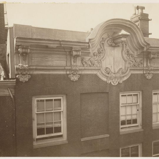 Vroegere gevel van het achterhuis