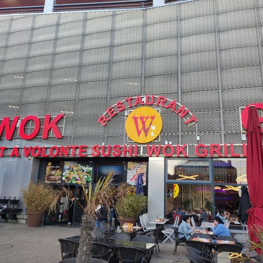 Wok grill