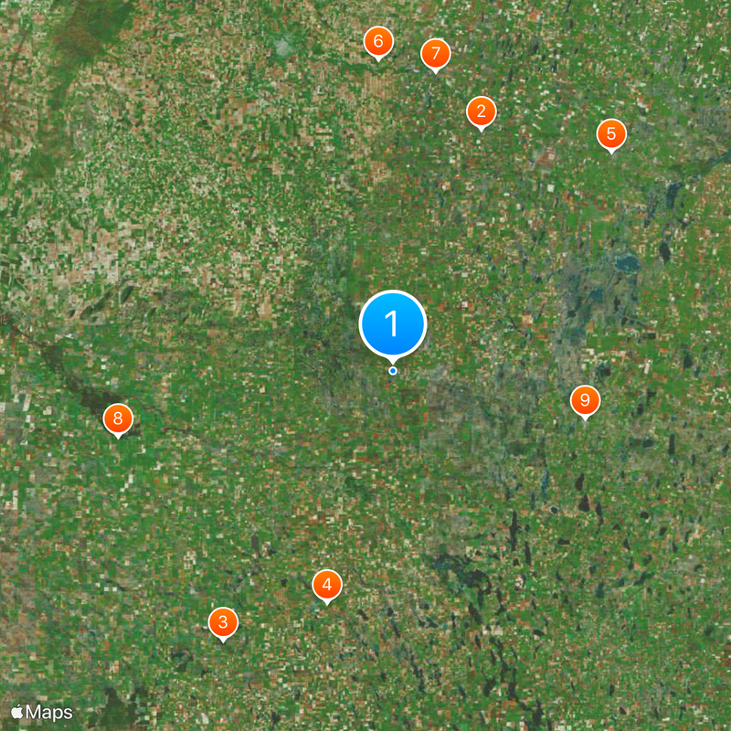 Argentinischer Film Karte