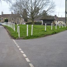 Bollards With Chains Enclosing Ham Green On All Sides